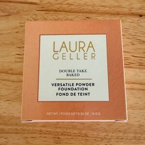 Laura Geller Double Take Baked Foundation - Versatile Powder, MEDIUM, NWT